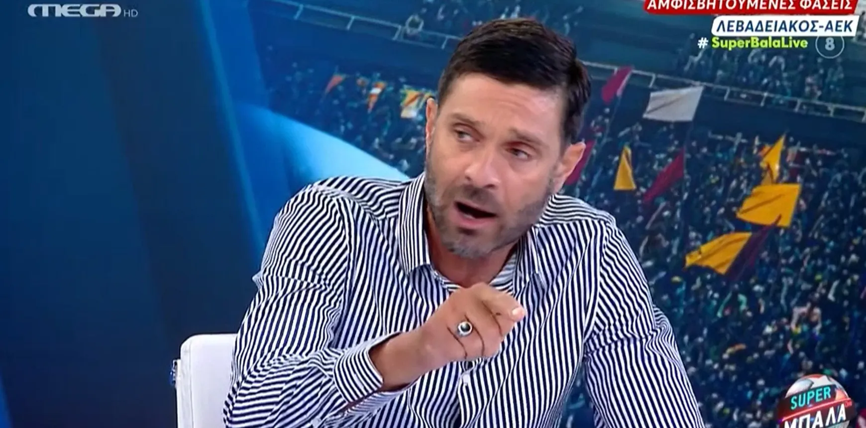 Κράξιμο ο Ηλίας Σπάθας για τη διαιτησία της ΑΕΚ – Δεν έπρεπε να μετρήσει το γκολ του Κοϊτά, κανονικό γκολ ο Λεβαδειακός, δεν του δόθηκε και πέναλτι! (vid)