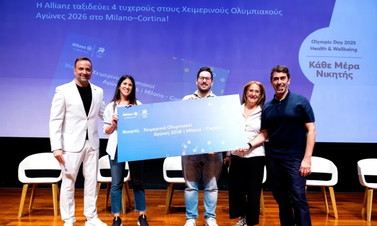 Δελτίο Τύπου: Η Allianz γιόρτασε το Olympic Day με μήνυμα «Κάθε Μέρα Νικητής»