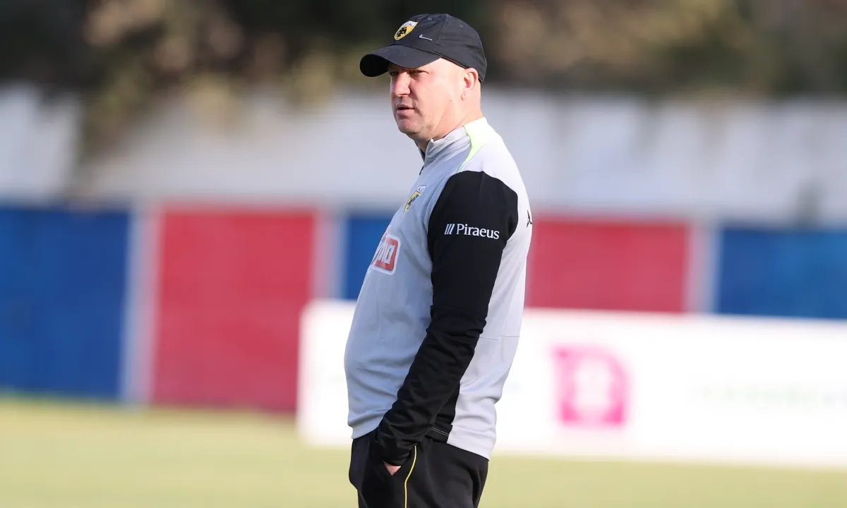 Ο Μάρκο Νικολιτς μίλησε για δίκαιη νίκη της ΑΕΚ και τα έριξε στον αγωνιστικό χώρο