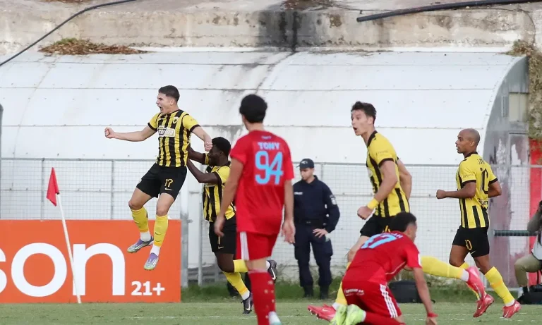 Ηλιούπολη – ΑΕΚ 0-1: Ταλαιπωρία για τα μάτια, ο Καλοσκάμης το γκολ στο 96′