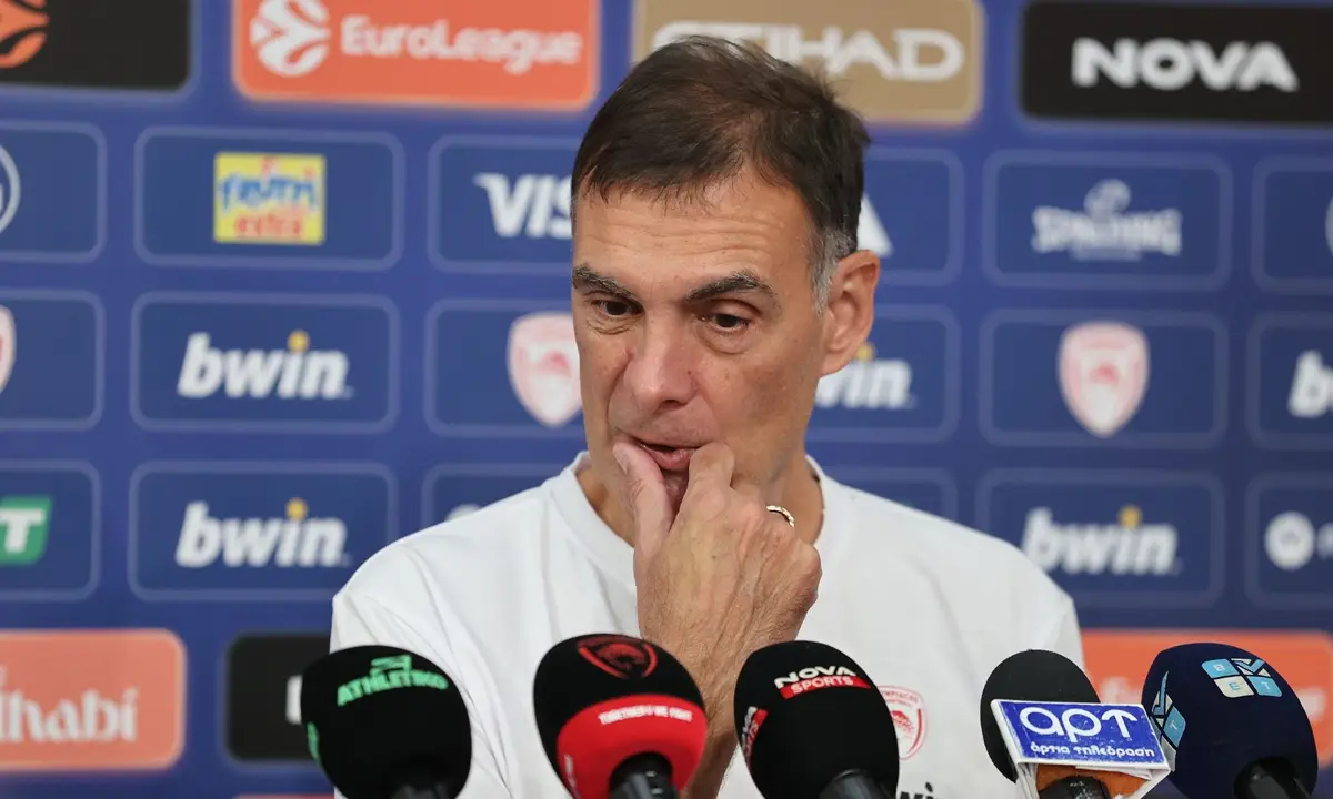 Ξεκάθαρος ο Μπαρτζώκας – «Έτσι θα καλύψουμε τις απουσίες»