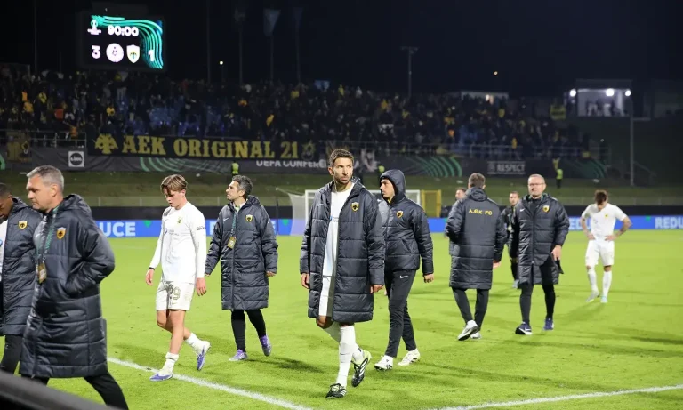 ΑΕΚ: Η βαθμολογία του Conference League, εκτός 24άδας από την 1η αγωνιστική
