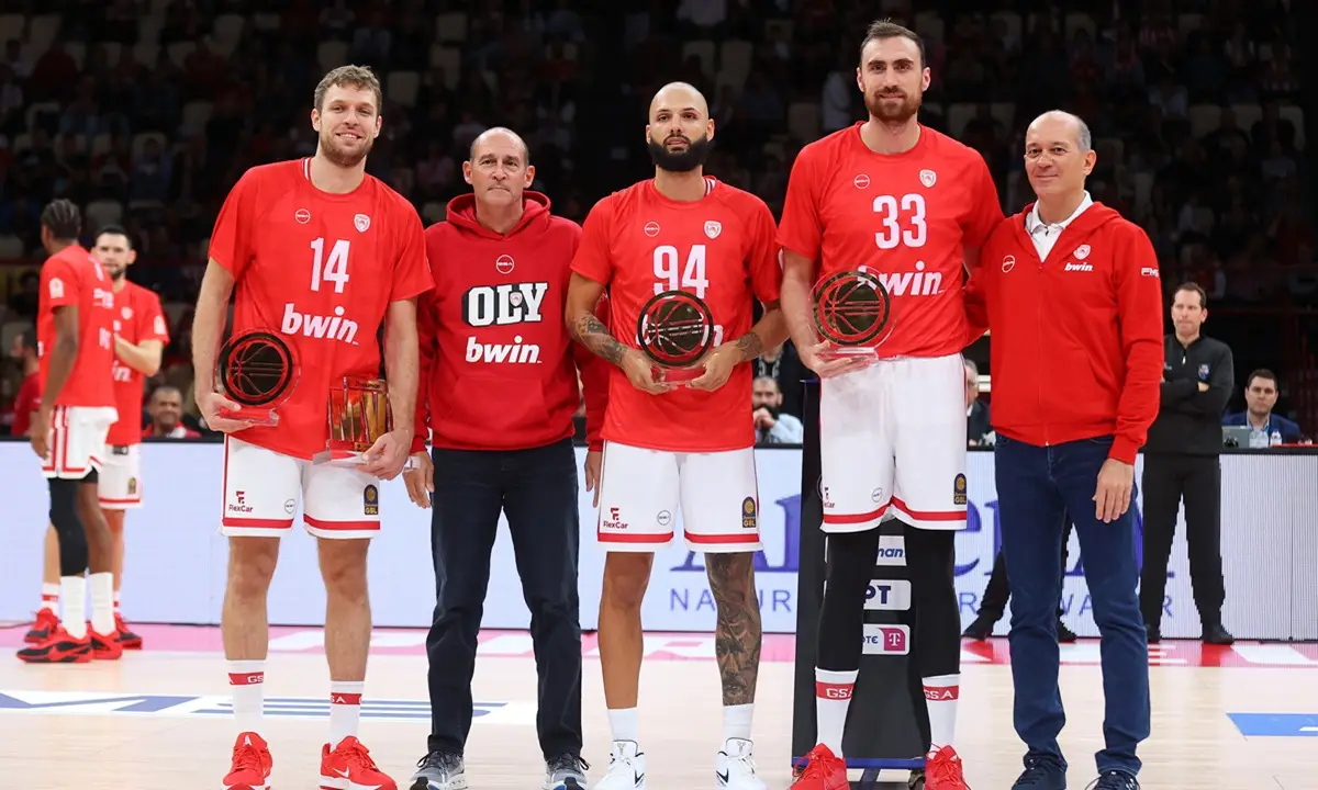 Ολυμπιακός: Βραβεύτηκαν οι κορυφαίοι της περσινής σεζόν!