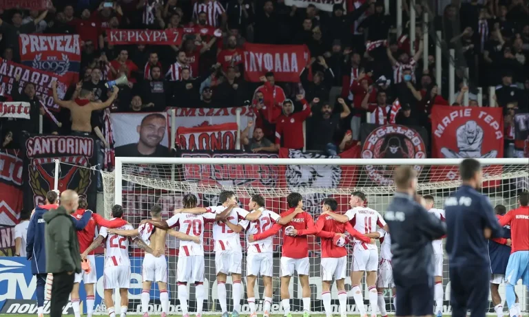 ΑΕΛ Novibet – Ολυμπιακός: 0-2 Κέρδισε αλλά το μυαλό ήταν στην Μπαρτσελόνα – Ο Ελ Κααμπί τα γκολ