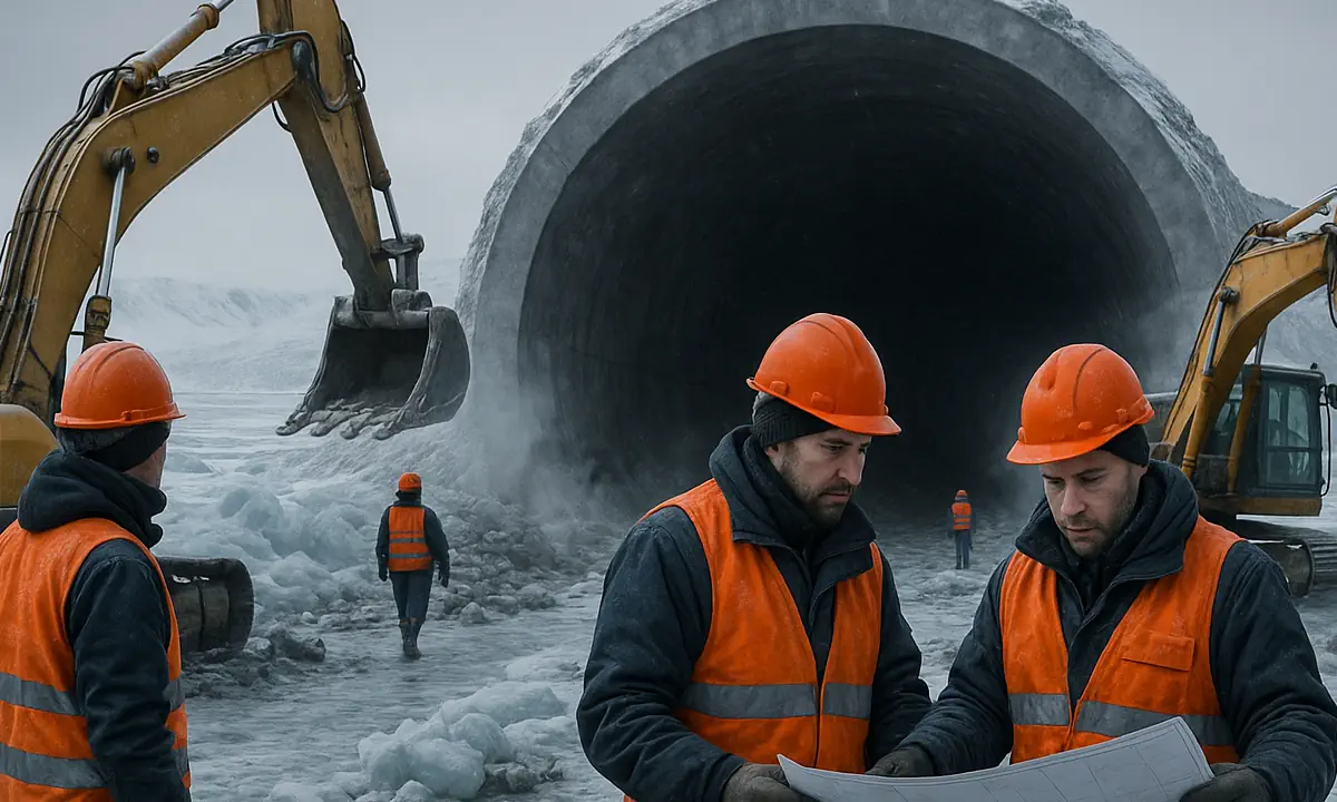 Η Ρωσία θέλει να ενώσει τις ΗΠΑ με μια σήραγγα κάτω από τον παγωμένο Βερίγγειο