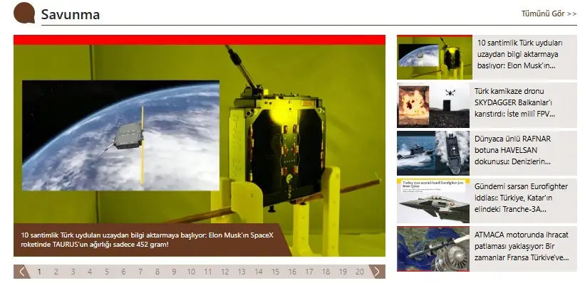 Κινδυνεύει η Ελλάδα από τους τουρκικούς μικροδορυφόρους TAURUS των 10 εκατοστών;