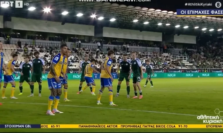 Τι είπε ο Παναγιώτης Βαρούχας για το πέναλτι που κέρδισε ο Παναθηναϊκός με τον Αστέρα…