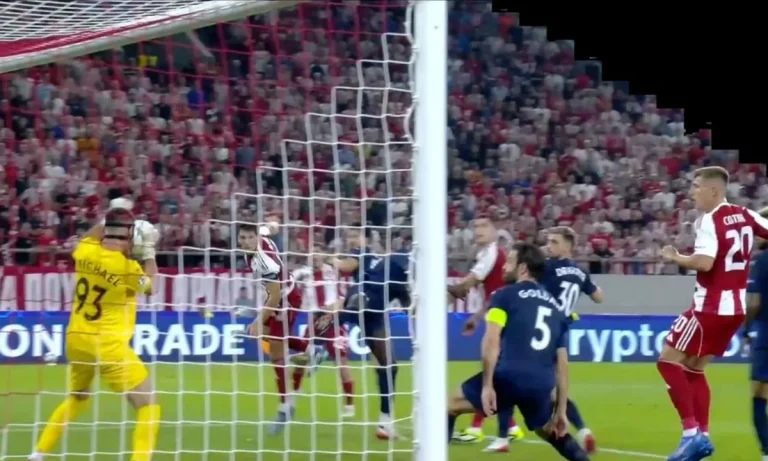 Βαθμολογία Champions League : Εκτός θέσεων πρόκρισης ο Ολυμπιακός