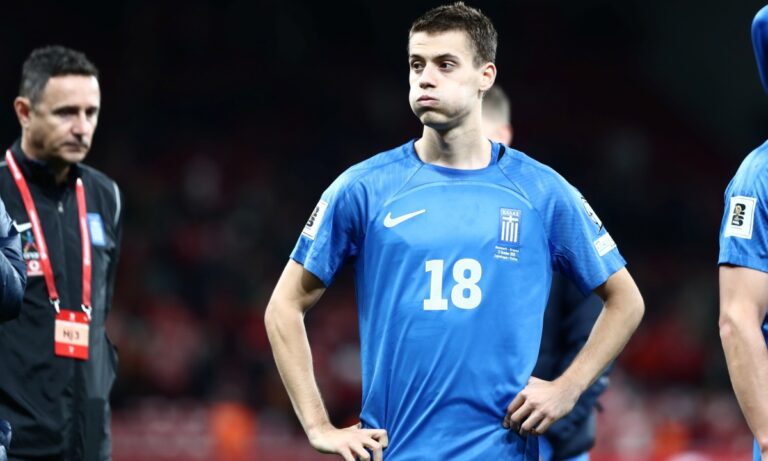 Εθνική Ελλάδας : Ούτε 45 λεπτά ο Κωνσταντέλιας σε 2 ματς, 7 ο Μουζακίτης…