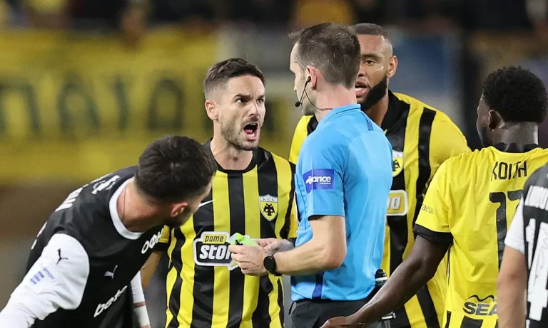 ΑΕΚ: Αργεί ακόμα να αντιδράσει για τη διαιτησία