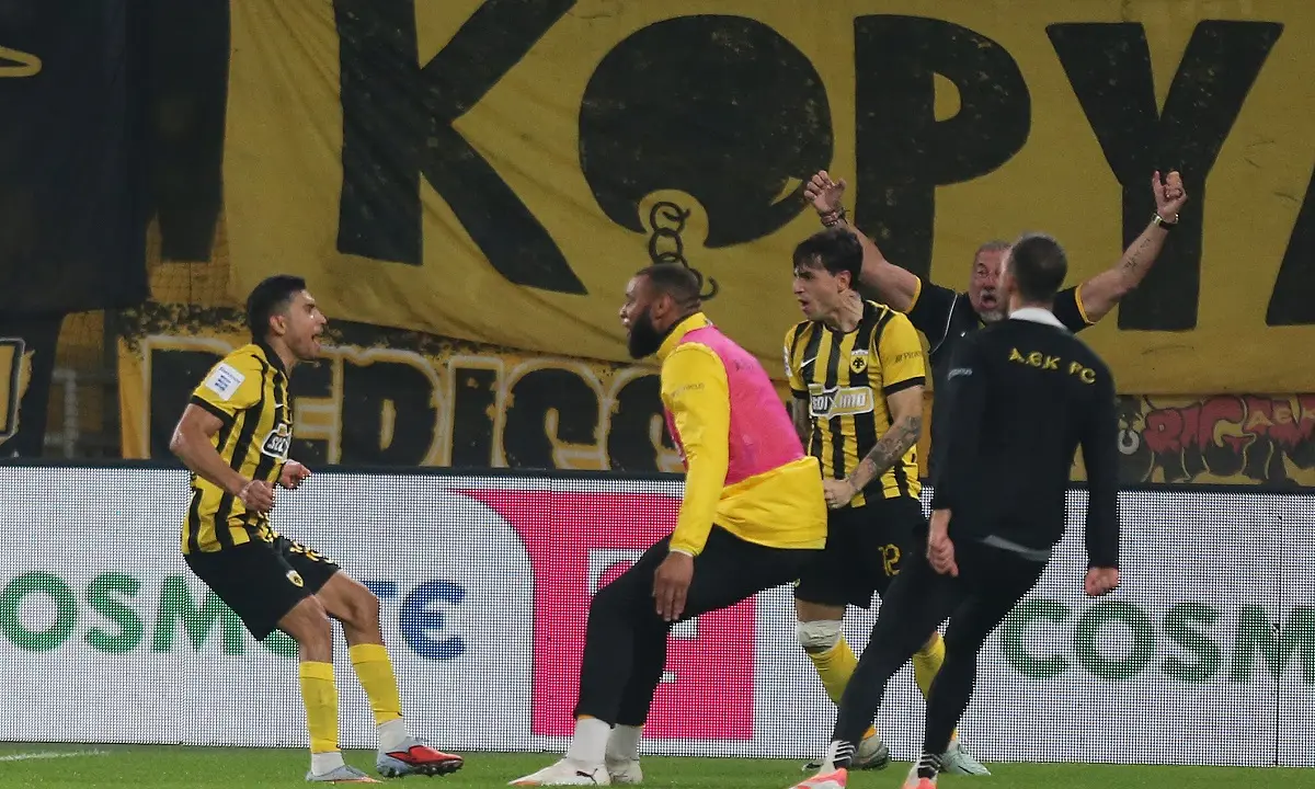 ΑΕΚ – Παναιτωλικός 1-0: Νίκη χρυσάφι με Πινέδα στις καθυστερήσεις, γούρλωσαν τα μάτια όλοι με το γκολ του Γιόβιτς που ακυρώθηκε