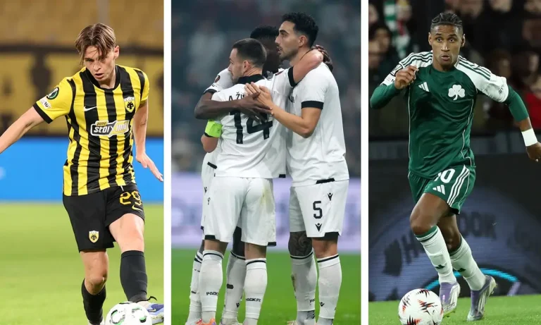 Ποδόσφαιρο: Europa & Conference League: Να συνεχίσουν με νίκες ΠΑΟΚ και ΑΕΚ – Θέλει να επιστρέψει ο Παναθηναϊκός!