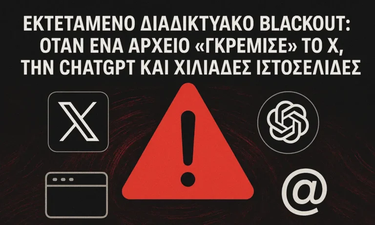 Κοινωνία: Cloudflare Εrror-Xάος στο Διαδίκτυο