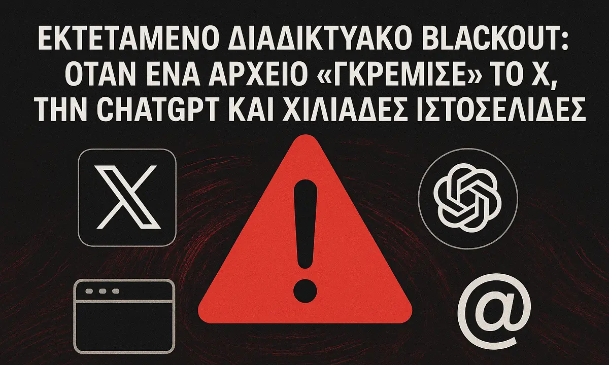 Cloudflare Εrror-Xάος στο Διαδίκτυο