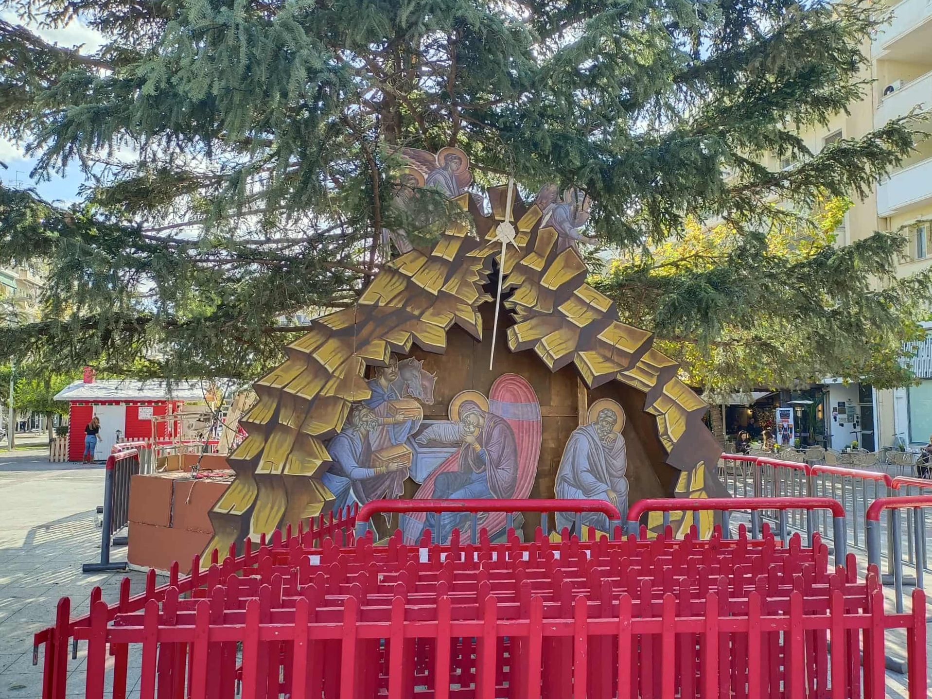 Η φάτνη στην Καλαμάτα.