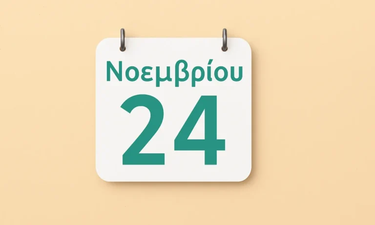 Ποιος γιορτάζει σήμερα 24 Νοεμβρίου – Τα ονόματα της ημέρας