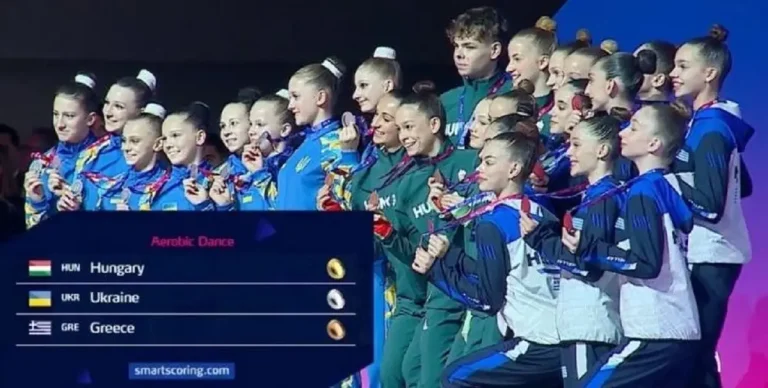 Σπορ: Γυμναστική: Μεγάλη επιτυχία για την Εθνική Ομάδα Αεροβικής Γυμναστικής στο Ευρωπαϊκό Πρωτάθλημα της Ganja