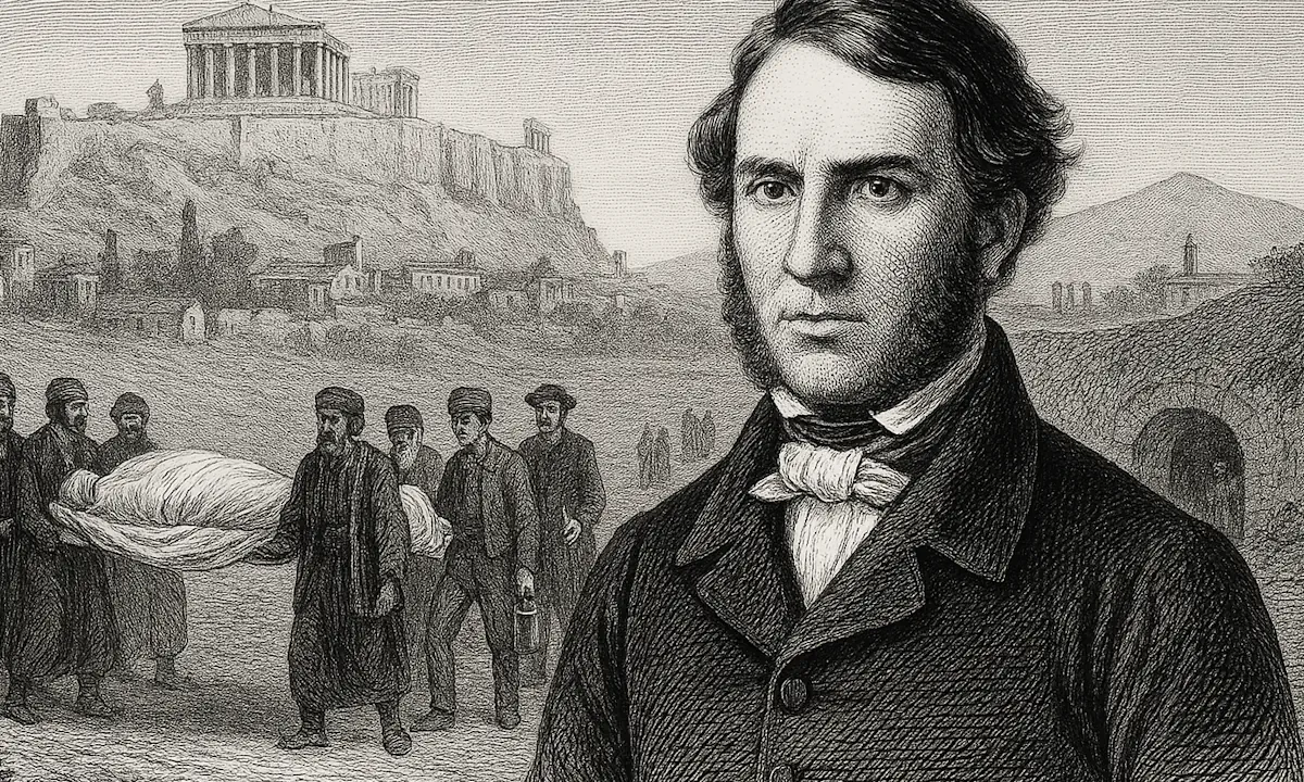 Πώς ήταν μια κηδεία στην Αθήνα πριν από σχεδόν διακόσια χρόνια, όπως την κατέγραψε Αμερικανός διπλωμάτης