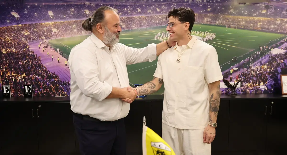 ΑΕΚ: Επίσημο! Μέχρι το 2030 στην ΑΕΚ ο Λάζαρος Ρότα