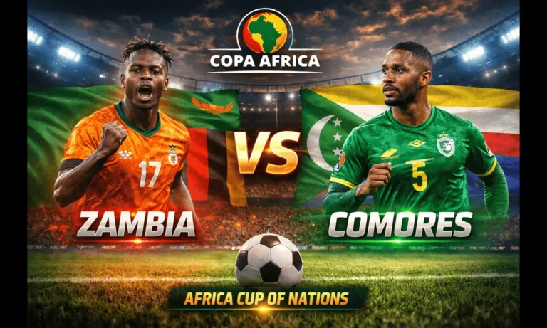 Μεταδόσεις: Ζάμπια – Κομόρες κανάλι: Πού θα δείτε απόψε τον αγώνα