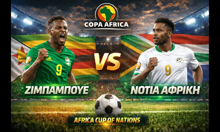 Μεταδόσεις: Ζιμπάμπουε  – Νότια Αφρική κανάλι: Πού θα δείτε απόψε τον αγώνα