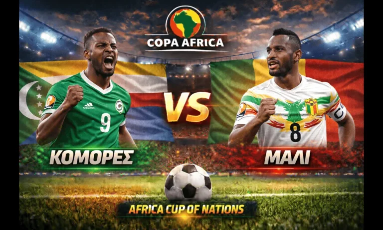 Μεταδόσεις: Κομόρες – Μάλι κανάλι: Πού θα δείτε απόψε τον αγώνα