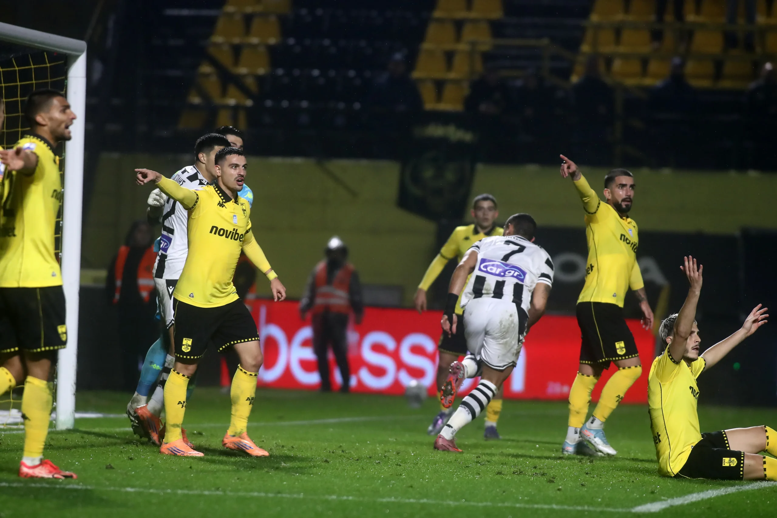 Άρης – ΠΑΟΚ 1-1 : Ο Γιακουμάκης στέρησε την 4άδα του Κυπέλλου Ελλάδας Betsson από τους κίτρινους