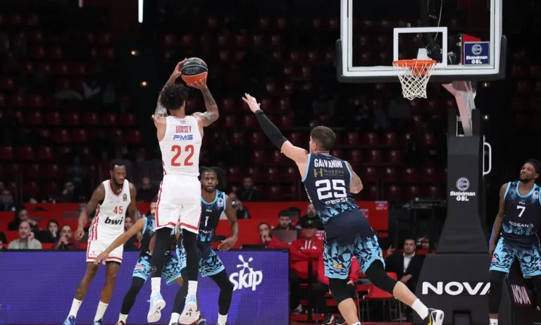 Μπάσκετ: Ολυμπιακός μπάσκετ: Ο Ντόρσει έγραψε ιστορία με τον Ολυμπιακό στο ντεμπούτο του Μόντε Μόρις