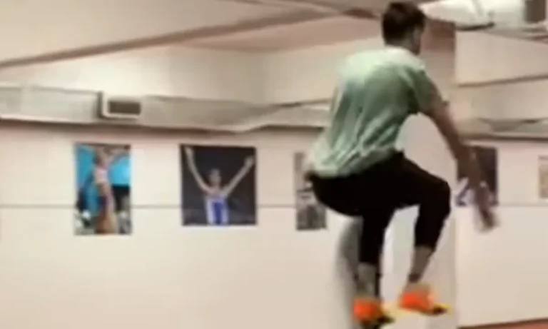 VIRAL: Ελατήριο εχεις στα πόδια; Το viral video που ανέβασε ο Μίλτος Τεντόγλου