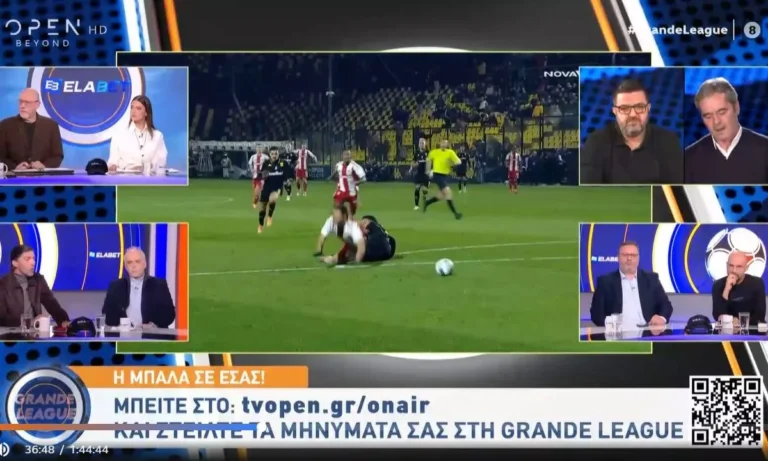 Ποδόσφαιρο: Νικολακόπουλος και Κόλκας έδειξε στο OPEN πως συμμαχία ΠΑΟΚ – Ολυμπιακού δεν υφίσταται πλεόν…