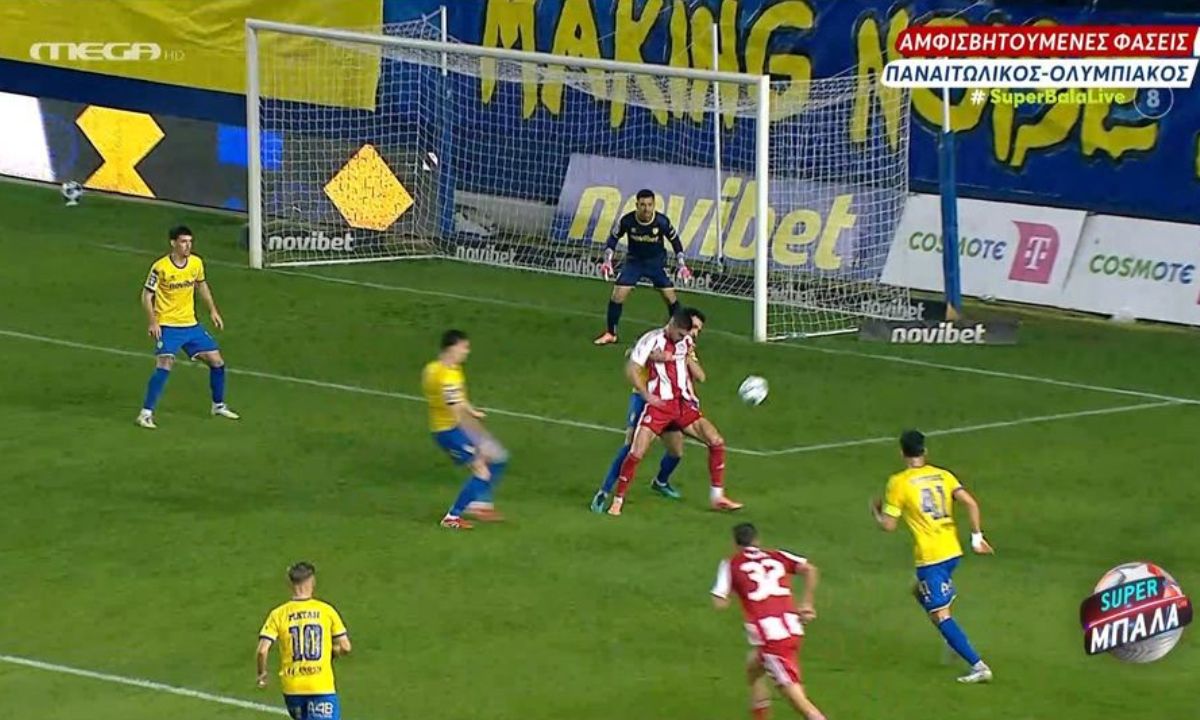 Παναιτωλικός – Ολυμπιακός : Πέναλτι στον Γιάρεμτσουκ είδε ο Ηλίας Σπάθας…