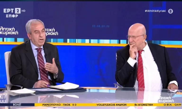 Ποδόσφαιρο: Παναγιώτης Βαρούχας : Δεν έπρεπε να μετρήσει το γκολ της ΑΕΚ (vid)