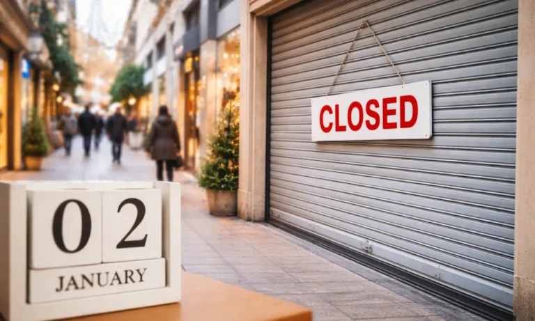 Κοινωνία: 2 Ιανουαρίου: Κλειστά τα περισσότερα καταστήματα και ο Σκλαβενίτης– Τι ισχύει για τα άλλα σούπερ μάρκετ και τράπεζες