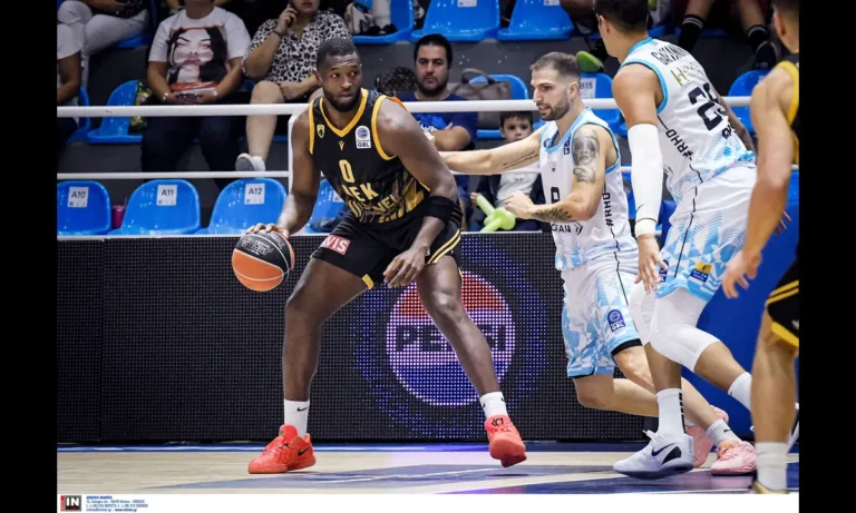 Μπάσκετ: ΑΕΚ – Κολοσσός H Hotels 31/1/2026: Σε ποιο κανάλι θα δείτε απόψε τον αγώνα