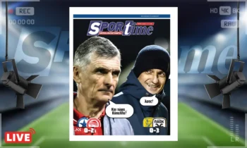 Πρωτοσέλιδο Sportime: Πρωτοσέλιδο Sportime (11/1): Ολυμπιακός και ΠΑΟΚ κοιτούν προς ΑΕΚ για γκέλα