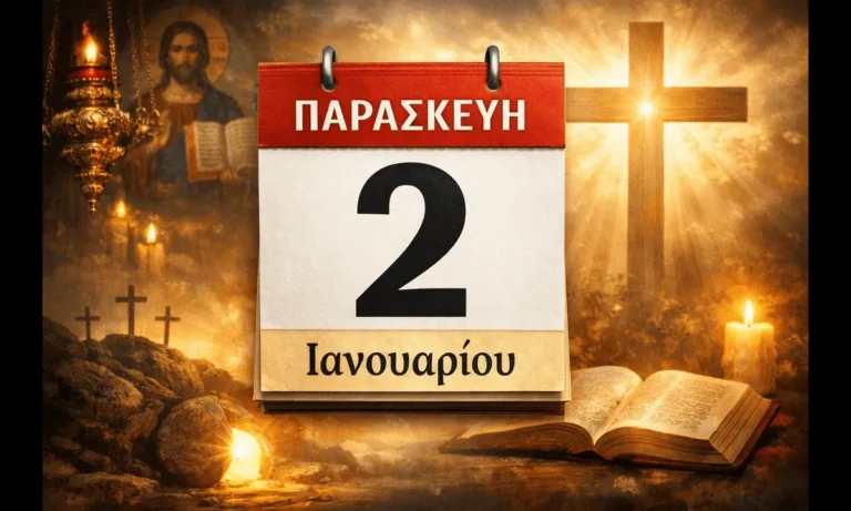 Ατζέντα: Παρασκευή 2 Ιανουαρίου: Ποιοι γιορτάζουν σήμερα