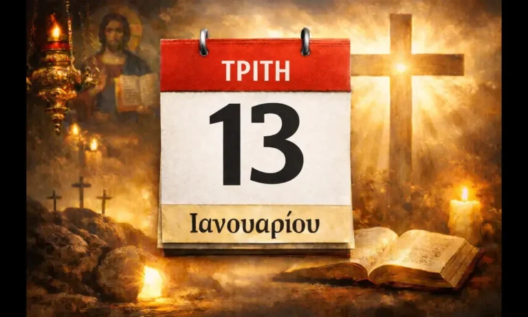 Ατζέντα: Τρίτη 13 Ιανουαρίου: Ποιοι γιορτάζουν σήμερα