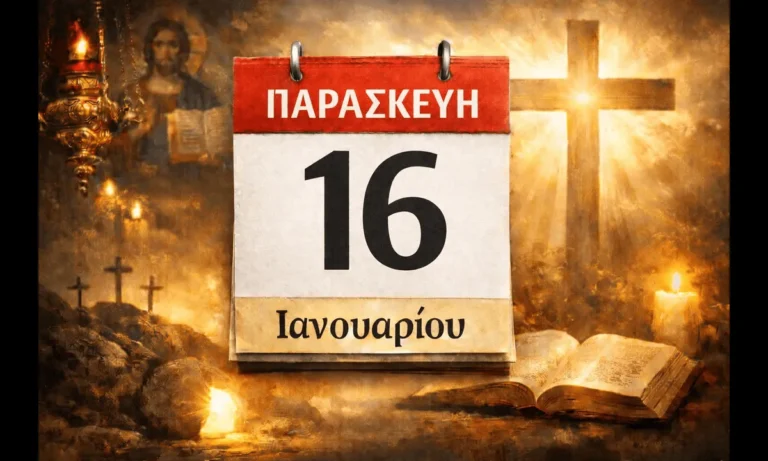 Ατζέντα: Παρασκευή 16 Ιανουαρίου: Ποιοι γιορτάζουν σήμερα