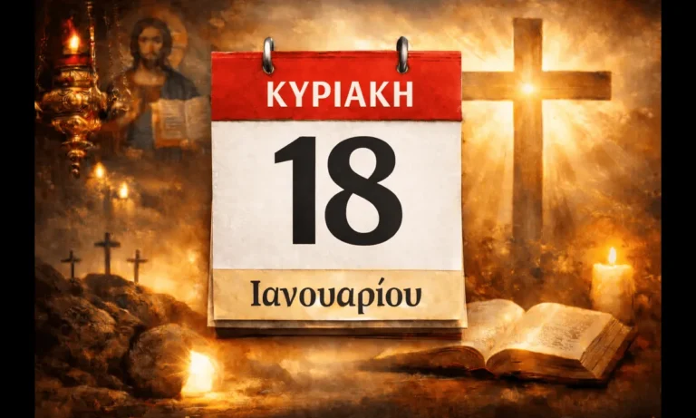 Ατζέντα: Κυριακή 18 Ιανουαρίου: Ποιοι γιορτάζουν σήμερα