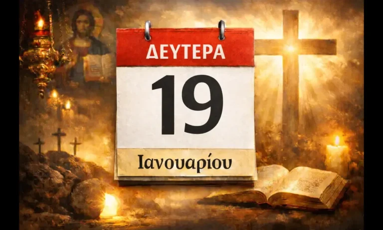 Ατζέντα: Δευτέρα 19 Ιανουαρίου: Ποιοι γιορτάζουν σήμερα