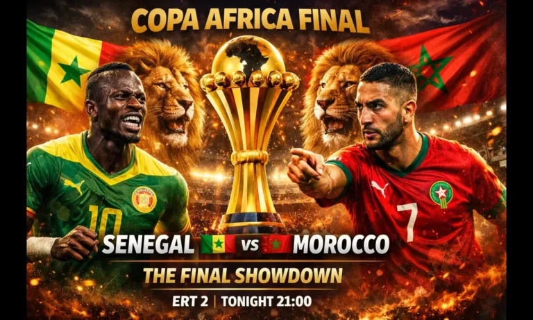 Μεταδόσεις: Σενεγάλη – Μαρόκο 18/1/2026: Σε ποιο κανάλι θα δείτε απόψε τον τελικό