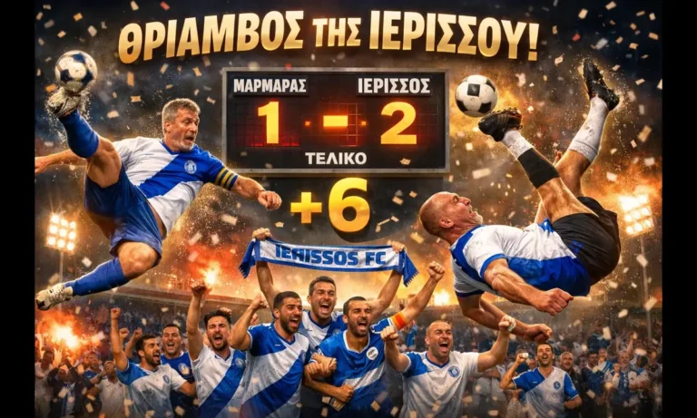 Must Read: Μαρμαράς – Ιερισσός: Απίστευτο! Δύο γκολ με ψαλιδάκια από παίκτες άνω των 40 ετών και η Ιερισσός έφυγε με διπλό και αέρα πρωταθλητή.