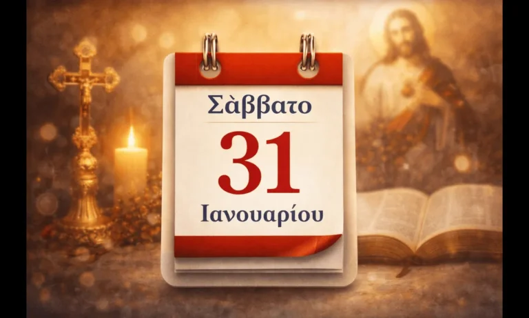 Ατζέντα: Σάββατο 31 Ιανουαρίου: Ποιοι γιορτάζουν σήμερα