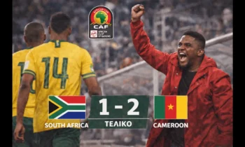 Sportminute: Νότια Αφρική – Καμερούν 1-2: Ματς θρίλερ παιγμένο ως το τελευταίο λεπτό
