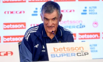 Ποδόσφαιρο: Ολυμπιακός – ΟΦΗ : Ο Μεντιλίμπαρ τους πήρε όλους για να γιορτάσουν τον τίτλο