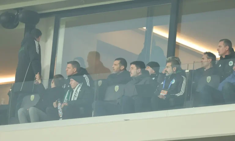 Ποδόσφαιρο: Αντίνο και Αλαφούζος μαζί στη σουίτα στην OPAP Arena