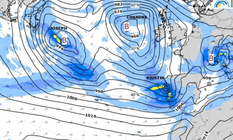 Καιρός: Γιατί η νέα κακοκαιρία που θα σαρώσει μέχρι την Κυριακή λέγεται Kristin
