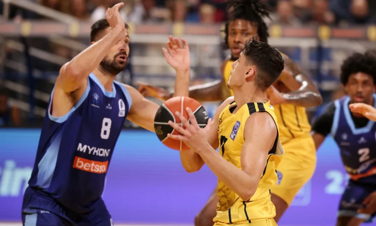 Μπάσκετ: Μύκονος – Άρης: Σε ποιο κανάλι παίζει σήμερα ο αγώνας