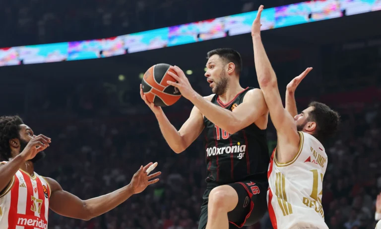 Μπάσκετ: Ολυμπιακός – Ερυθρός Αστέρας: Σε ποιο κανάλι παίζει σήμερα ο αγώνας