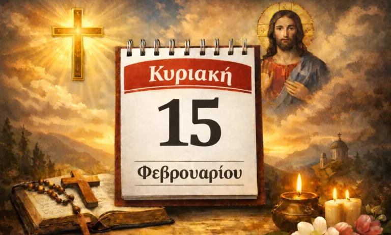 Ατζέντα: Κυριακή 15 Φεβρουαρίου: Ποιοι γιορτάζουν σήμερα